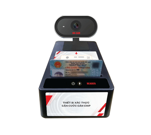 Bộ thiết bị xác thực căn cước công dân gắn chip thế hệ mới