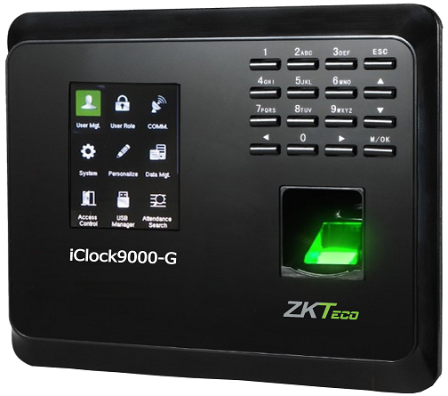 Máy chấm công vân tay ZKTeco Iclock 9000-G